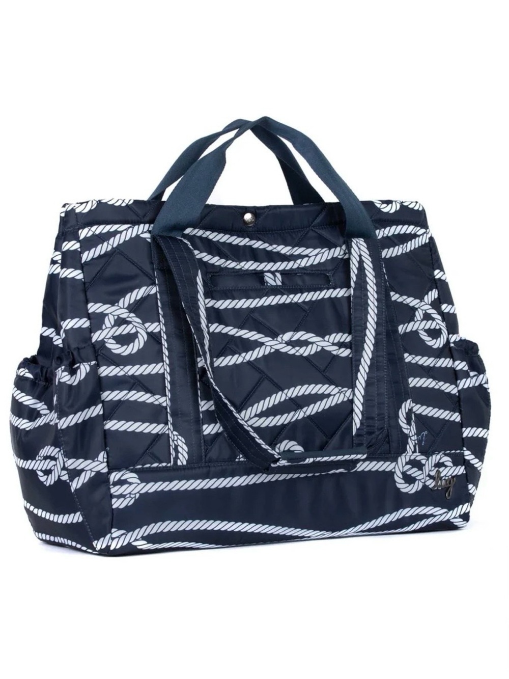 lug Nautical Navy tote - Picture 2 of 5
